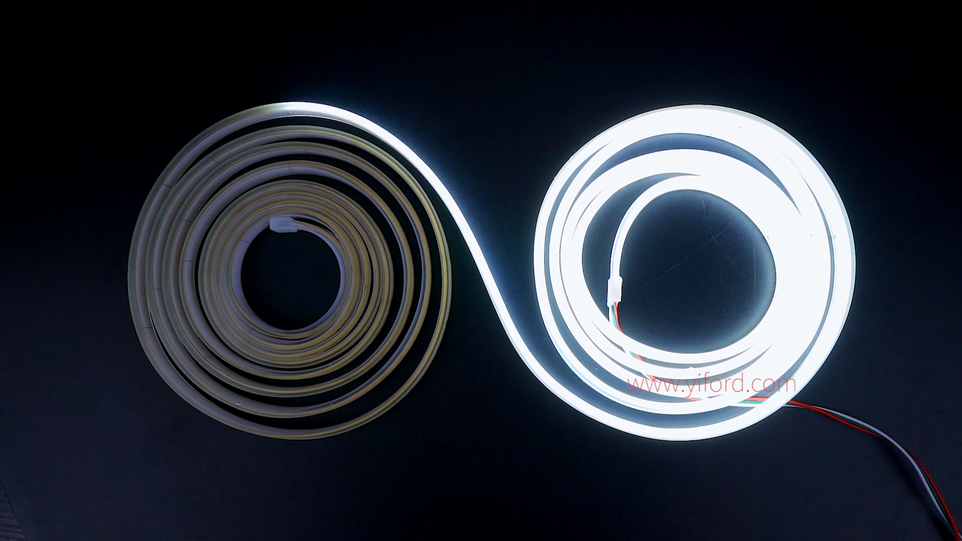 COB LED Strips white water flow dynamtic running